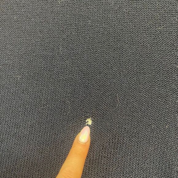 ST. JOHN BASICS Santana Knit Navy Blue Gold Button Cardigan Jacket Size 10 READ - Picture 10 of 10